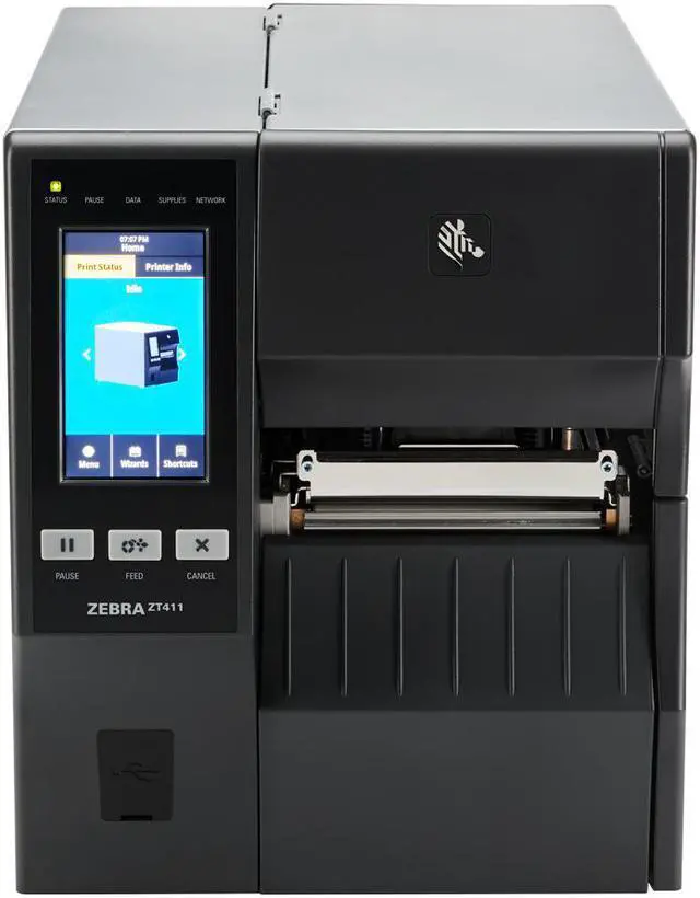 Alt view image 4 of 5 - Zebra ZT400 Series ZT411 ZT41142-T010000Z DT TT 203dpi Serial USB LAN BT BarCode Printer