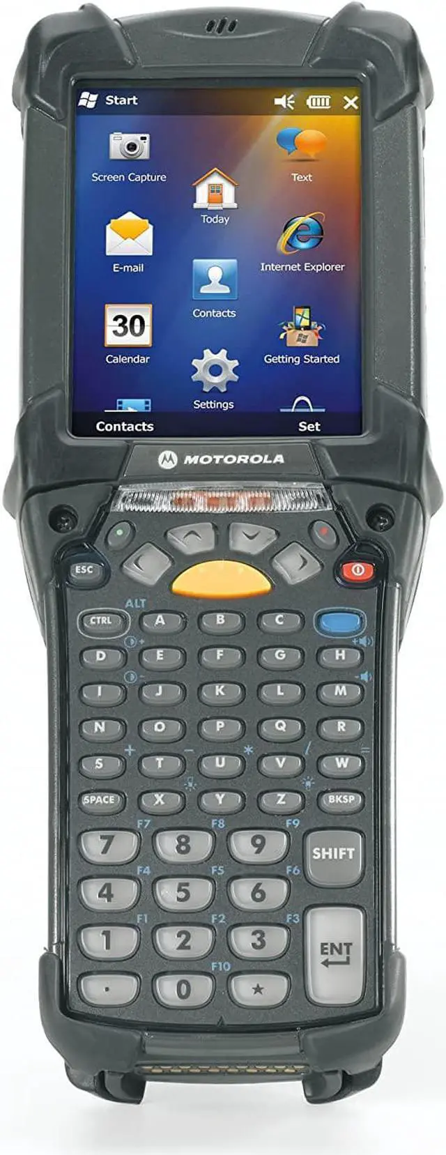 Alt view image 3 of 5 - Zebra  MC9200 Wireless Mobile Computer (Standard, 802.11a/b/g/n, 1D, Lorax, CE7, 53VT Key, 512MB/2GB)