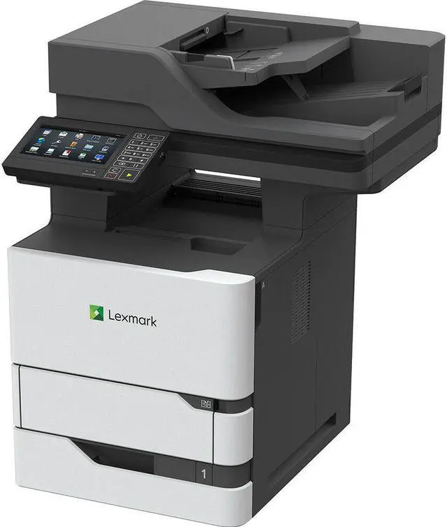 Alt view image 7 of 10 - Lexmark - 25B0002 - Lexmark MX720 MX722ade Laser Multifunction Printer - Monochrome - Copier/Fax/Printer/Scanner - 70