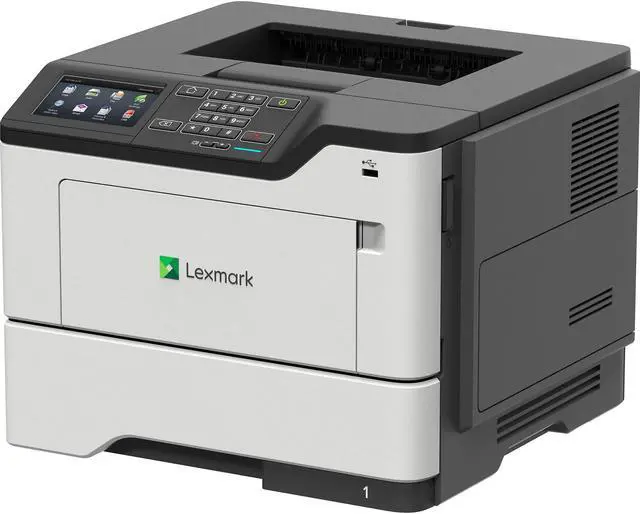 Alt view image 12 of 18 - Lexmark MS620 MS622de Laser Printer - Monochrome - 1200 x 1200 dpi Print - Plain Paper Print - Desktop - TAA Compliant
