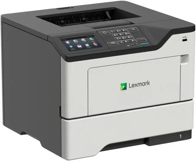 Alt view image 13 of 18 - Lexmark MS620 MS622de Laser Printer - Monochrome - 1200 x 1200 dpi Print - Plain Paper Print - Desktop - TAA Compliant