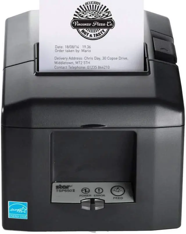 Alt view image 5 of 7 - Star Micronics TSP654IIE3 GRAY SWAP LAN PRNT THERMAL CUT EXT PS INCLD CABLE XTRA 39449772
