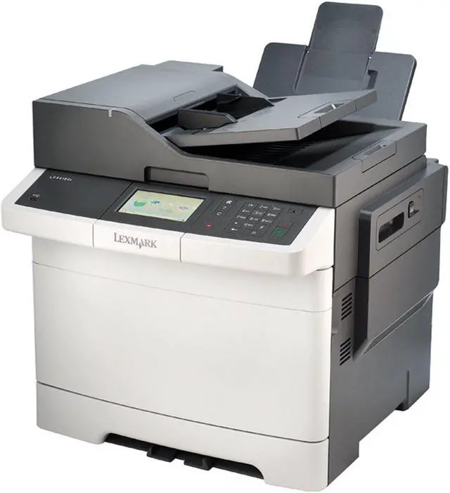 Alt view image 2 of 2 - Lexmark CX410de Color Multifunction Laser Printer + Color Toner Cartridge Bundle
