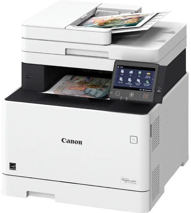 Alt view image 20 of 20 - Canon - 3101C011 - Canon imageCLASS MF740 MF743Cdw Wireless Laser Multifunction Printer - Color -