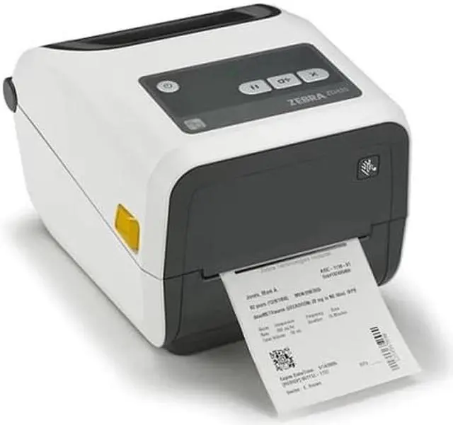 Alt view image 5 of 5 - Zebra ZD420 Series 4" Thermal Transfer Label Printer for Healthcare, 203 dpi, USB, Bluetooth LE, Modular Connectivity Slot - Ethernet - ZD42H42-T01E00EZ