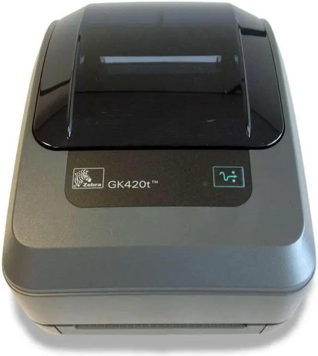 Alt view image 9 of 9 - Zebra GK420t Thermal Transfer Label Printer, 203 dpi, US Cord, EPL, ZPLII, USB, Serial, Centronics Parallel, Government, TAA - GK42-102510-00GA