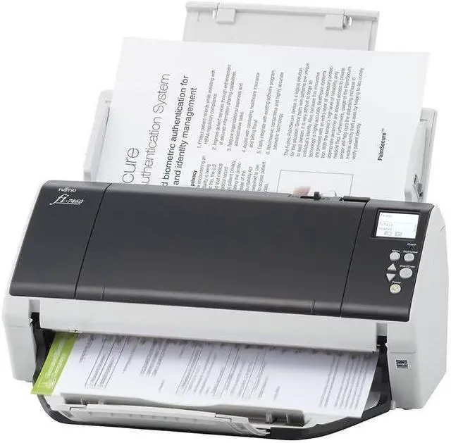 Alt view image 8 of 20 - Ricoh FI-7460 Workgroup Duplex Document Scanner (PA03710-B055)