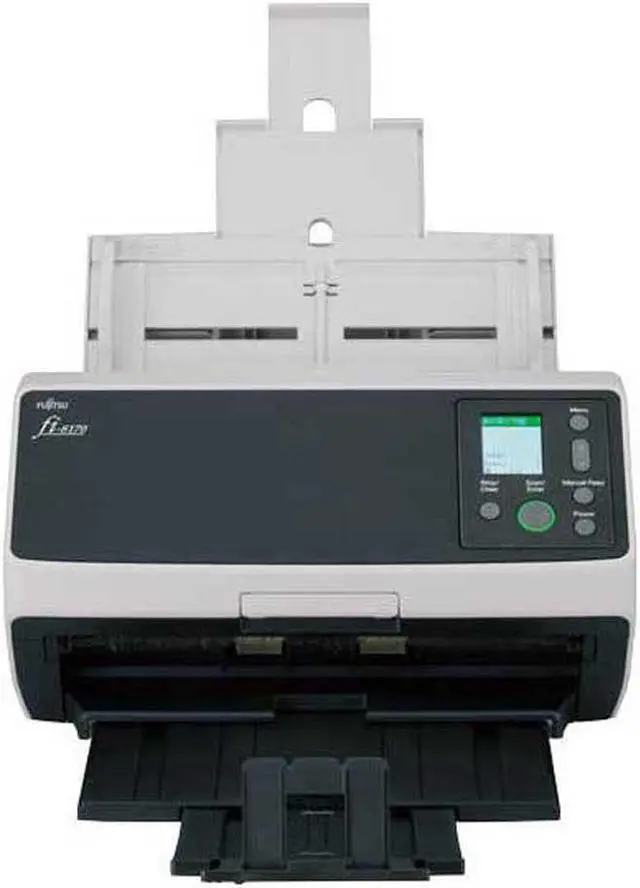 Alt view image 11 of 12 - Ricoh fi-8170 Deluxe Bundle Large Format ADF/Manual Feed Scanner 600dpi Optical CG01000-303001
