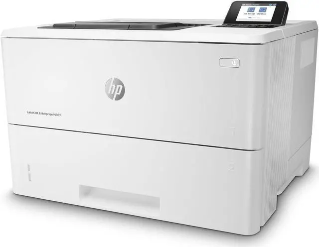 Alt view image 6 of 7 - HP LaserJet Enterprise M507dng Workgroup ISO (letter): Up to 45 ppm
Duplex (letter): Up to 36 ipm Monochrome Ethernet (RJ-45) / USB Laser Printer