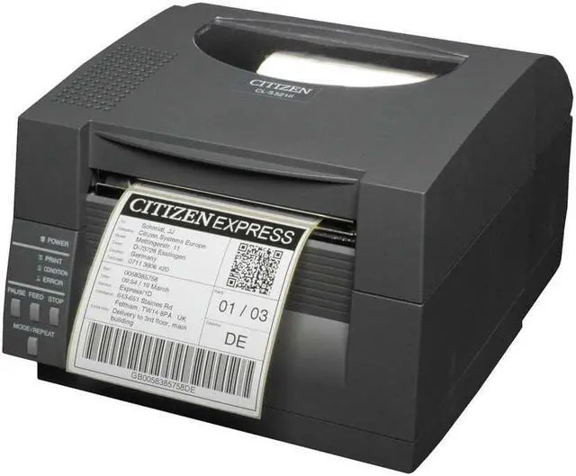 Main image of Citizen CL-S521II Direct Thermal Label Printer (CL-S521II-EPUBK)