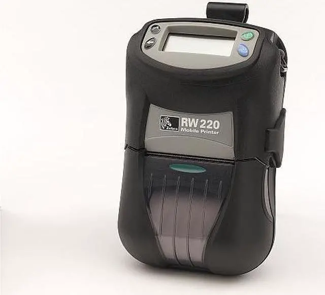 Alt view image 2 of 2 - Zebra RW220 Portable Barcode Printer (R2A-0UKA010N-00)