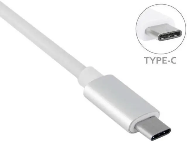 Alt view image 4 of 6 - Adaptive Fast Charger Home Adapter 6ft Long Type-C USB Cable Wire Power Cord USB-C White W5K for Google Pixel 2 XL - HTC 10, Bolt, U11 - Huawei Mate 10, P10 P9 - LG G5 G6 G7 ThinQ, V20 V30