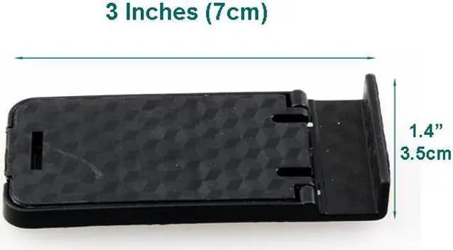 Alt view image 2 of 6 - Ultra Compact Slim Portable Fold-up Stand Holder Travel Mini Cradle Holder Dock for Motorola Droid Turbo 2, Moto Z Droid Force Droid Z2 Force - Samsung Galaxy J3 J5 J7, Note 3 4 5 Edge Note8