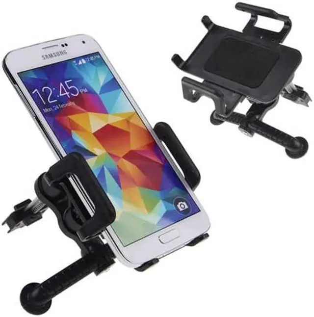 Alt view image 5 of 7 - Car Mount AC Air Vent Phone Holder Rotating Cradle for Samsung Galaxy S6 Edge Edge+ S7 Edge S8 S8+, S9 S9+ - ZTE Blade X MAX, Grand X Max 2 X3 X4, Duo LTE XL, ZMax Pro Z981