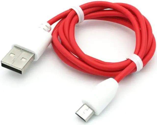 Main image of Red 3ft USB Cable Rapid Charge Power Wire Sync Cord Compatible With ZTE ZPad 8