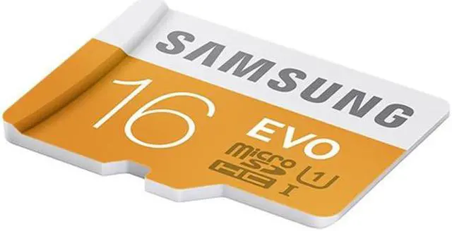 Alt view image 2 of 2 - Samsung Evo 16GB MicroSD Memory Card High Speed Class 10 Micro-SDHC Compatible With Motorola Moto Z3 Play G6