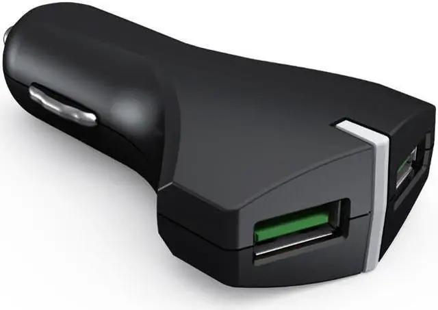 Main image of 36W 2-Port USB Adaptive Fast Car Charger Quick Charge Power Adapter Ultra Compact Compatible With Essential Phone (PH-1)