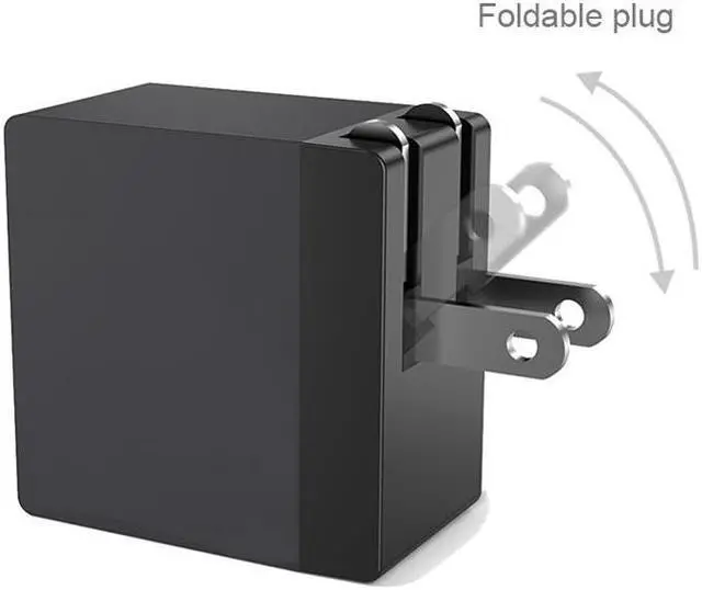 Alt view image 2 of 6 - 30W 2-Port USB Home Wall Travel Charger with PD Quick Type-C [USB-C] Port Travel Compatible With Samsung Galaxy Tab S3 9.7 S2 NOOK 8.0 (SM-T710) E NOOK 9.6 (SM-T560) 4 NOOK 7.0 (SM-T230)