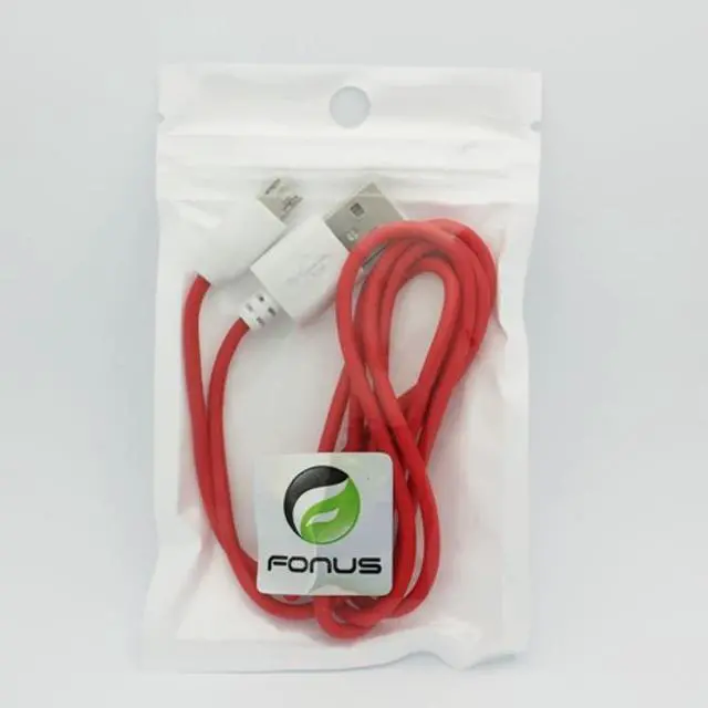 Alt view image 2 of 3 - Red 3ft USB Cable Rapid Charge Power Wire Sync Cord Compatible With ZTE ZPad 8