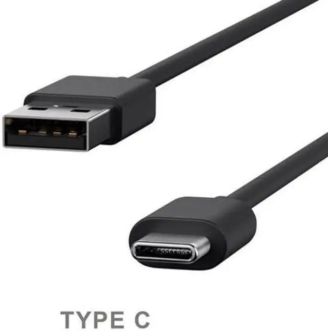 Alt view image 3 of 4 - Black Short 1ft Type-C Cable Rapid Charger Sync USB Wire USB-C Power Cord Compatible With OnePlus 6