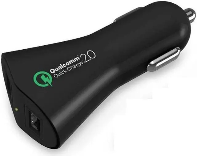 Alt view image 2 of 7 - 30W 2-Port Adaptive Fast USB Car Charger Quick Charge with Smart Detect Ultra Compatible With Verizon Ellipsis 8 7