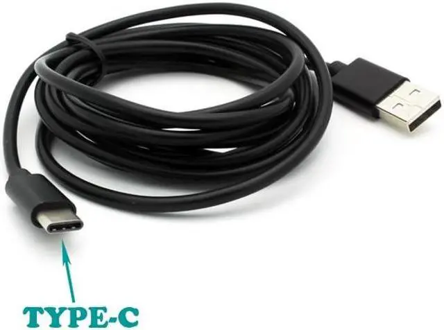 Alt view image 3 of 6 - 17W 3.4Amp 2-Port Rapid USB Home Charger 6ft Type-C Cable Wall AC Power Adapter Compatible With OnePlus 6