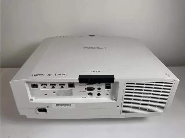 Alt view image 4 of 6 - NEC PA653U PROFESSIONAL LARGE VENUE PRO HDMI 4K NP41ZL LENS + REMOTE CONTROLLER