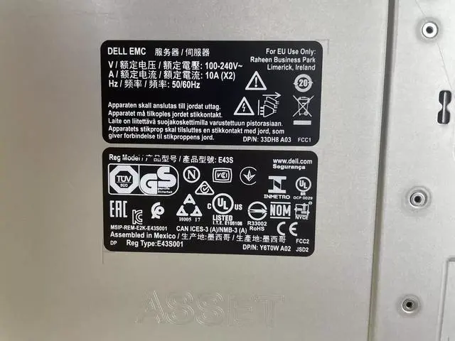 Alt view image 6 of 7 - DELL C6400 SERVER 4x C6420 NODES 2x GOLD 5215 4x32GB PC4-3200AA H730P MINI +RAIL