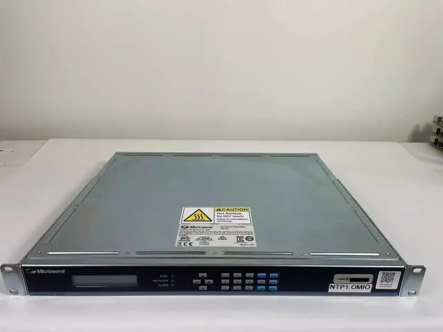 Main image of MICROSEMI S650 SYNCSERVER GNSS-REFERENCED MODULAR TIME SERVER