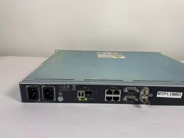 Alt view image 5 of 9 - MICROSEMI S650 SYNCSERVER GNSS-REFERENCED MODULAR TIME SERVER