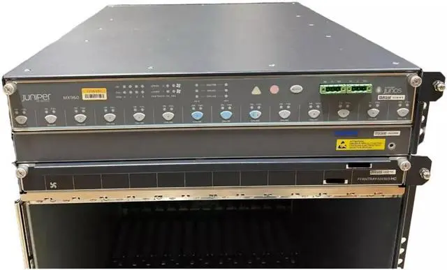 Alt view image 5 of 5 - JUNIPER CHAS-BP3-MX960-S-B INTERNET ROUTER + 4x PWR-MX960-4100-DC-S-F PS
