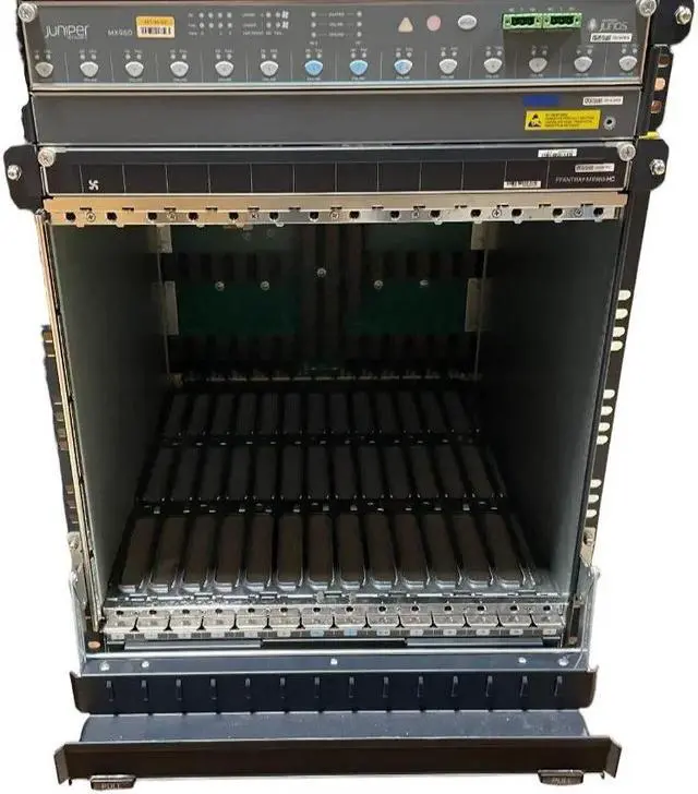 Main image of JUNIPER CHAS-BP3-MX960-S-B INTERNET ROUTER + 4x PWR-MX960-4100-DC-S-F PS