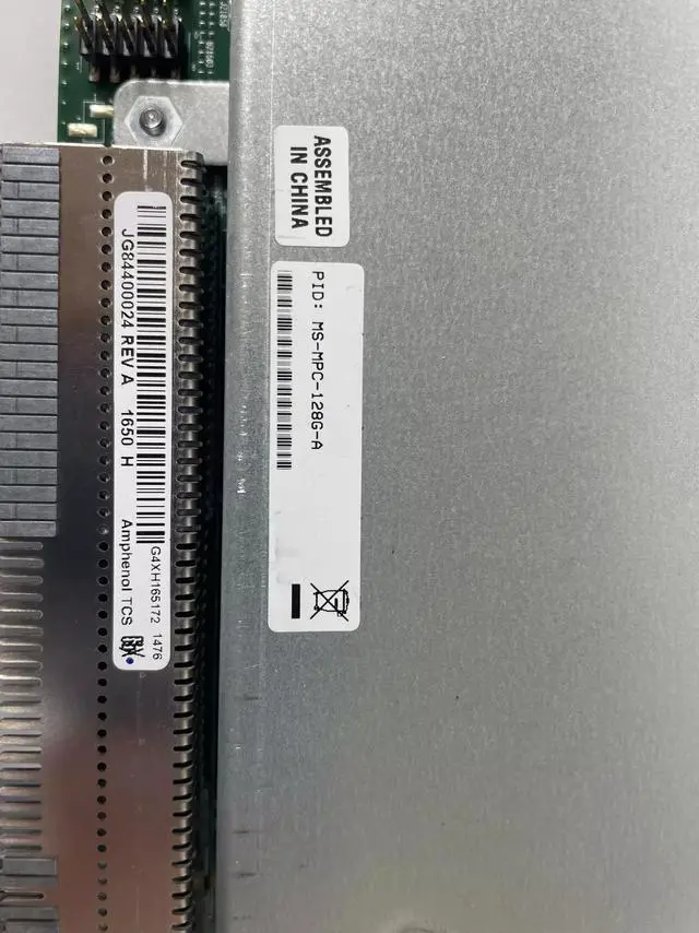 Alt view image 2 of 5 - JUNIPER MS-MPC-128G MULTI-SERVICE MPC 128G FOR MX SERIES ROUTER