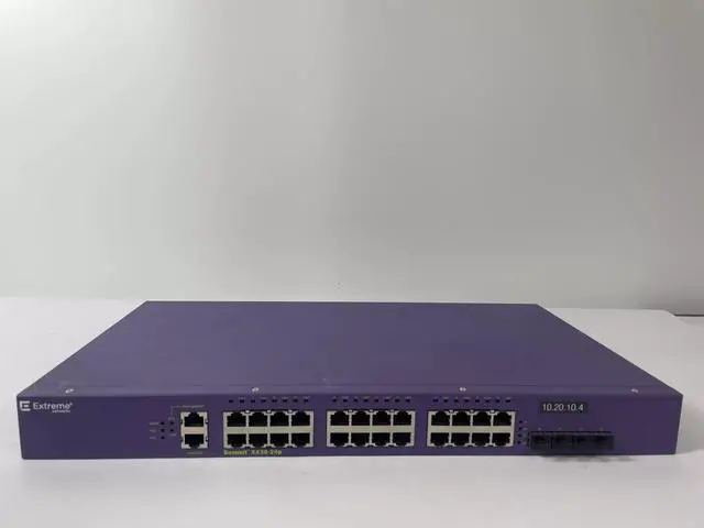 Alt view image 7 of 8 - EXTREME NETWORKS X440-24P X440-24P W/ Mounts and Power