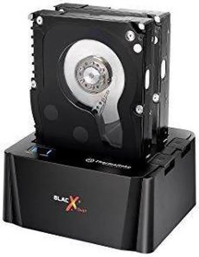 Main image of Thermaltake ST0014U-C BlacX Duet 2.5"/3.5" SATA I/II/III USB 3.0 External Hard Drive Enclosure Docking Station Components Other