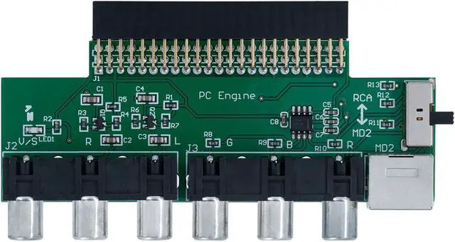 Main image of RGBS Video Booster Audio Signal Output Board for NEC PC Engine/TurboGrafx-16 Console