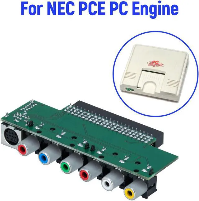 Alt view image 5 of 7 - RGBS Video Booster Audio Signal Output Board for NEC PC Engine/TurboGrafx-16 Console
