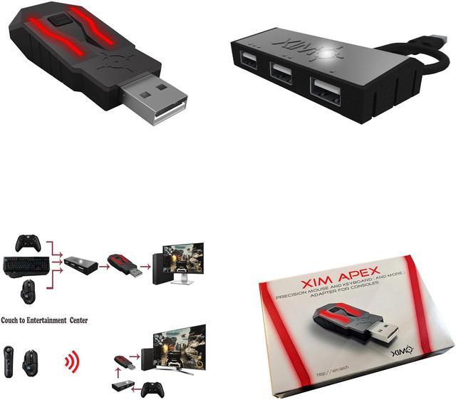 XIM APEX GamingKeyboard and Mouse Adapter (PS4, PS3, Xbox One, Xbox, PC,  Switch) Very Good