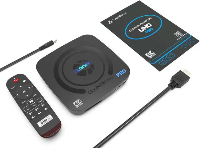 Alt view image 4 of 15 - ClonerAlliance UHD Pro, Standalone 4K H.265/H.264 HDMI Video & Gaming Recorder, Playback Instantly. Schedule Recording. UVC Standard. Live Commentary.