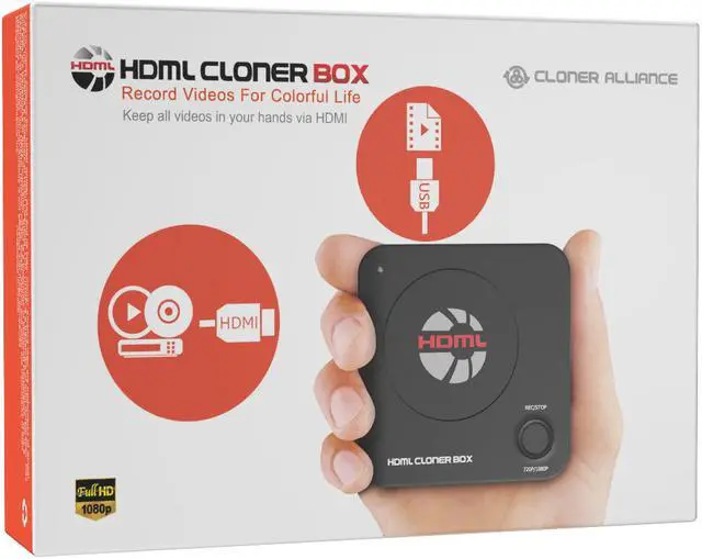 Alt view image 5 of 6 - HDML-Cloner Box, Standalone Mini 1080p Gaming and video capture box without PC.