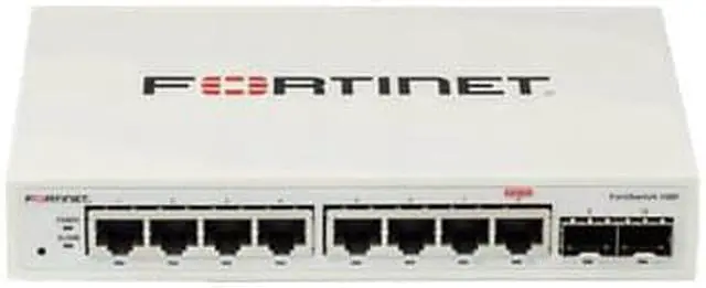 Alt view image 3 of 6 - Fortinet FortiSwitch FS-108F Switch Network Gigabit Ethernet 8 port 2 x Ge SFP