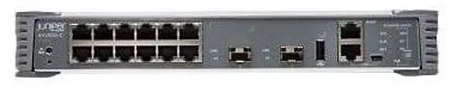 Alt view image 3 of 6 - Juniper EX2300-C Compact Ethernet Switch - 12 Ports - Manageable - Gigabit Ethernet, 10 Gigabit Ethernet - 10/100/1000Base-T, 10GBase-X - 3 Layer Supported - Modular EX2300-C-12P-TAA