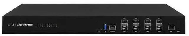 Alt view image 3 of 8 - Ubiquiti Networks - ER-8-XG - Ubiquiti EdgeRouter Infinity 8-Port 10G SFP+ Router - 1 Ports - Management Port - 8 Slots