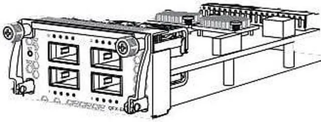 Alt view image 13 of 13 - Juniper Networks QFX-EM-4Q