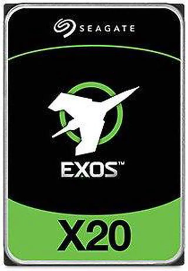 Alt view image 2 of 2 - Seagate Exos X20 ST18000NM004D 18TB 7200 RPM 256MB Cache SATA 6.0Gb/s 3.5" Internal Hard Drive, SED