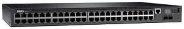 Alt view image 3 of 3 - Dell N3048 Managed L3 Switch 48X10Gigabit SFP+ Ports