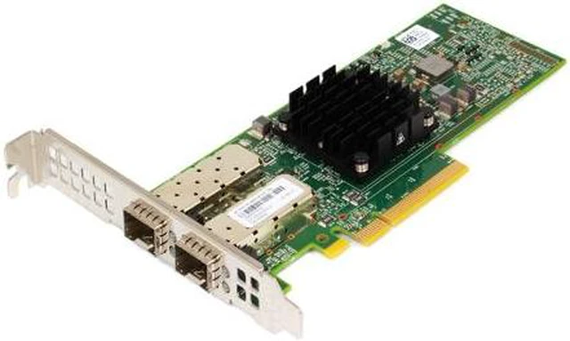 Main image of Dell CX94X Broadcom BCM 57414 25GB 2-Port SFP+ PCIe X8 Network Card FH