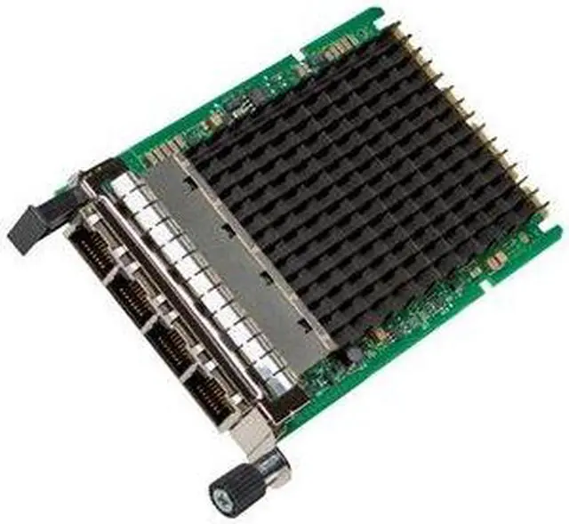Main image of Dell 540-BCRU Intel X710T4LOCPV3 Ethernet Network Adapter X710-T4L OCP 3.0 PCIe 3.0 x8 100M/1G/2.5G/5G/10 Gigabit Ethernet x 4