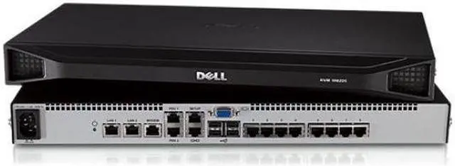 Main image of Dell 9RV6M PowerEdge 1082DS Digital 8-Port KVM Over IP Switch