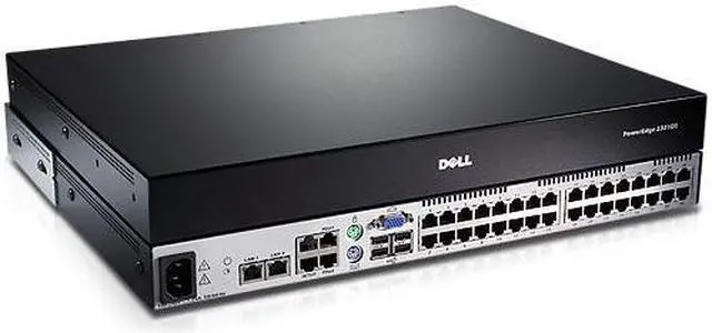 Main image of Dell K504H 2321DS 32 Port KVM Console Switch